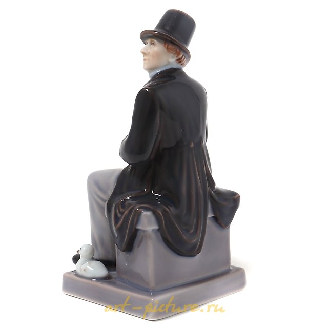 作家汉斯·克里斯蒂安·安徒生。丹麦，哥本哈根，皇家哥本哈根。