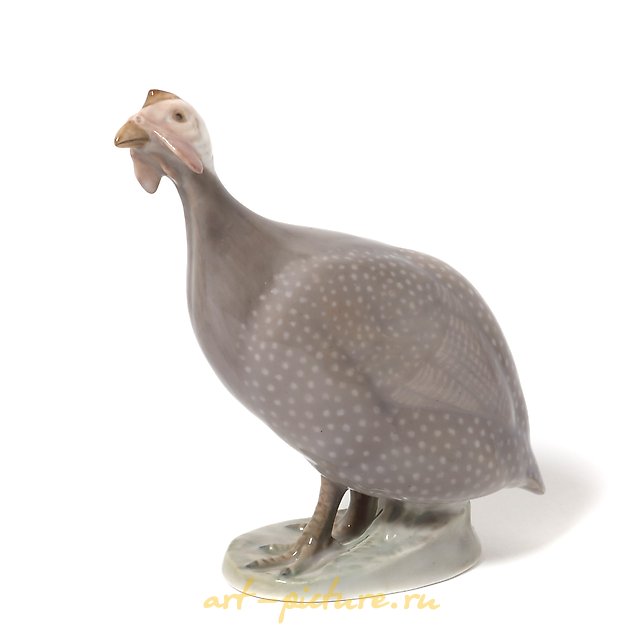 "Guinea fowl. Denmark, Copenhagen, Royal Copenhagen, 1898-1923."