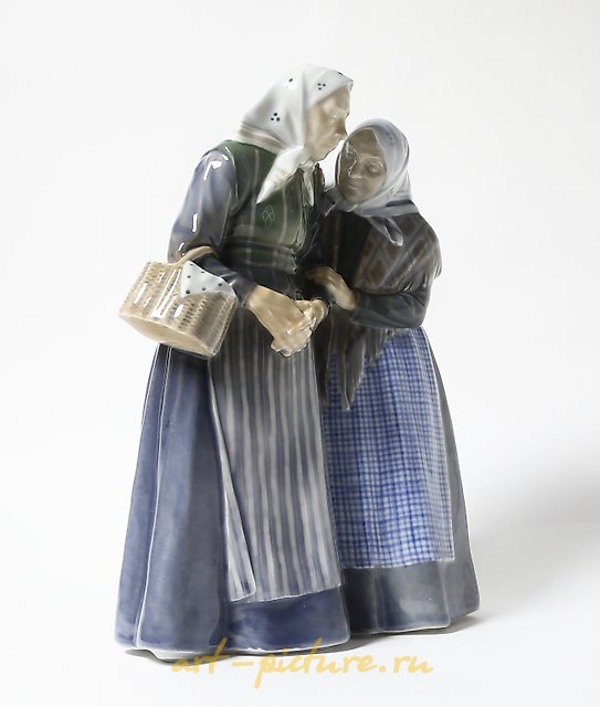 Gossips. Denmark, Copenhagen, Royal Copenhagen