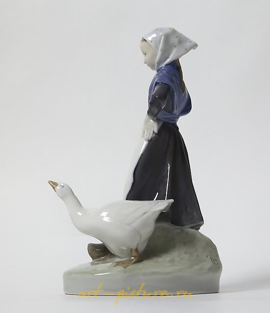 牧羊女。丹麦，哥本哈根，皇家哥本哈根，1928-1935年。