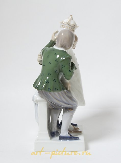 新衣服的国王。丹麦，哥本哈根，皇家哥本哈根