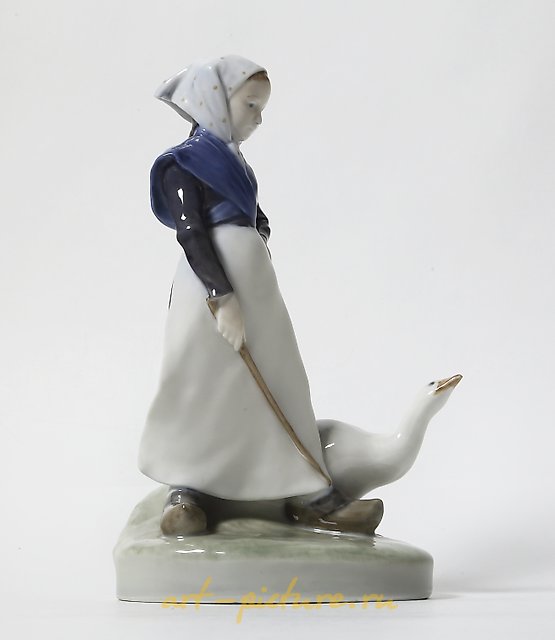 牧羊女。丹麦，哥本哈根，皇家哥本哈根，1928-1935年。