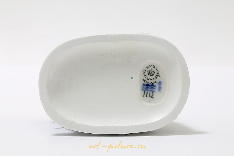 "Soldier and Witch. Denmark, Copenhagen, Royal Copenhagen."