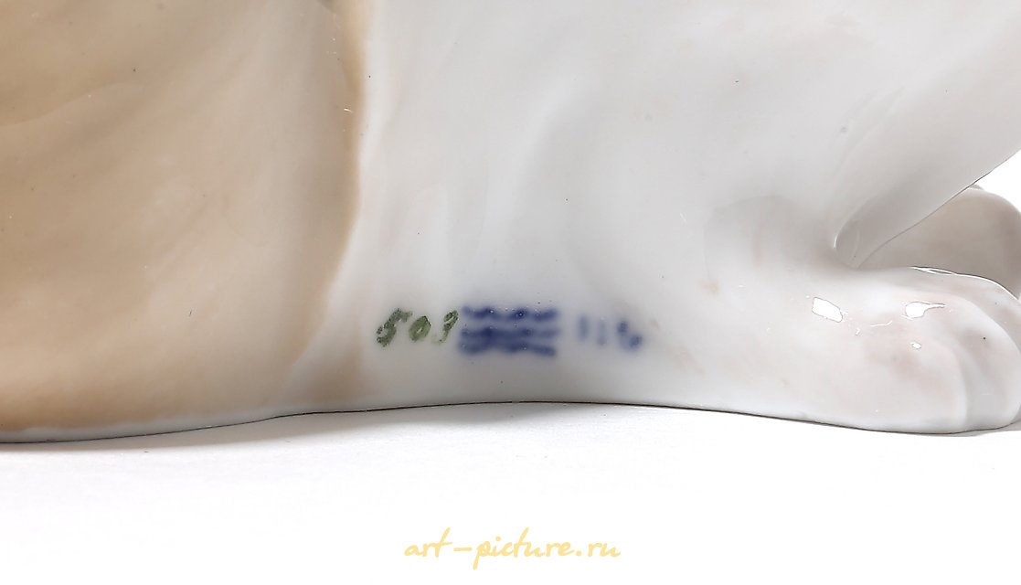 Guinea pig. Denmark, Copenhagen, Royal Copenhagen, 1898-1923.