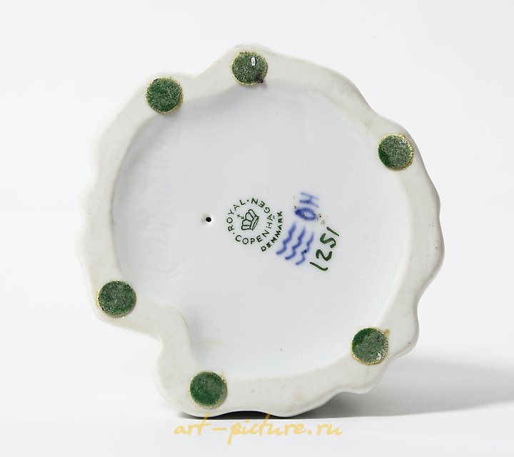 "Amager girl. Denmark, Copenhagen, Royal Copenhagen."