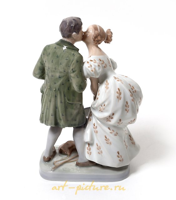 "The Princess and the Swineherd. Denmark, Copenhagen, Royal Copenhagen."