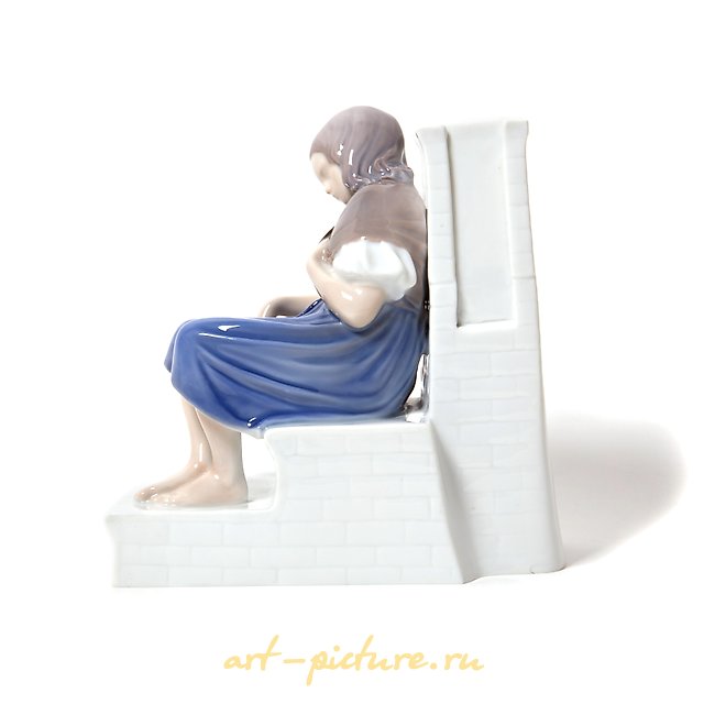 火柴女孩。丹麦，哥本哈根，Bing & Grondahl