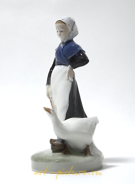 "放鹅的女孩 皇家哥本哈根"