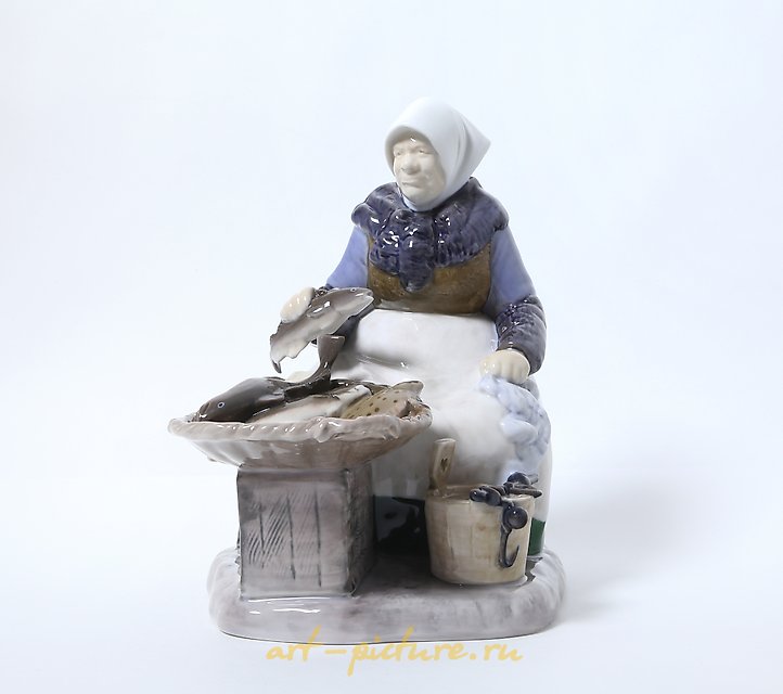 Рыбная лавка. Дания, г. Копенгаген, Bing & Grondahl