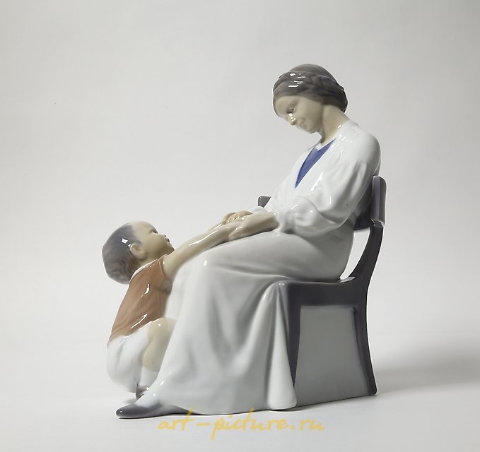 妈妈迪基。丹麦，哥本哈根，Bing & Grondahl