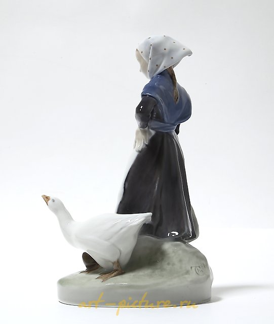 "放鹅的女孩 皇家哥本哈根"