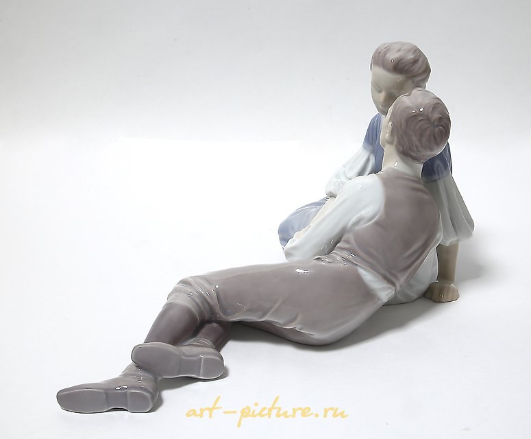 青春之爱。丹麦，哥本哈根，Bing & Grondahl