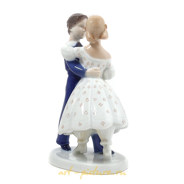 瓷 figurine (雕像) 舞动的双人 Bing Grondahl.