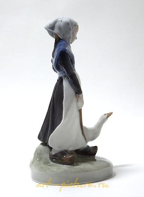 "放鹅的女孩 皇家哥本哈根"