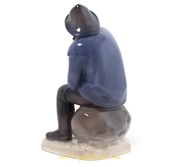 Porcelain figurine Old Fisherman Bing Grondahl
