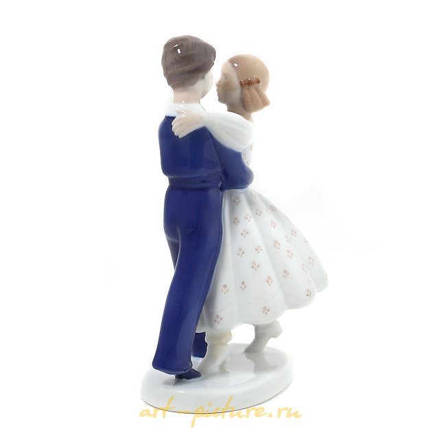 瓷 figurine (雕像) 舞动的双人 Bing Grondahl.