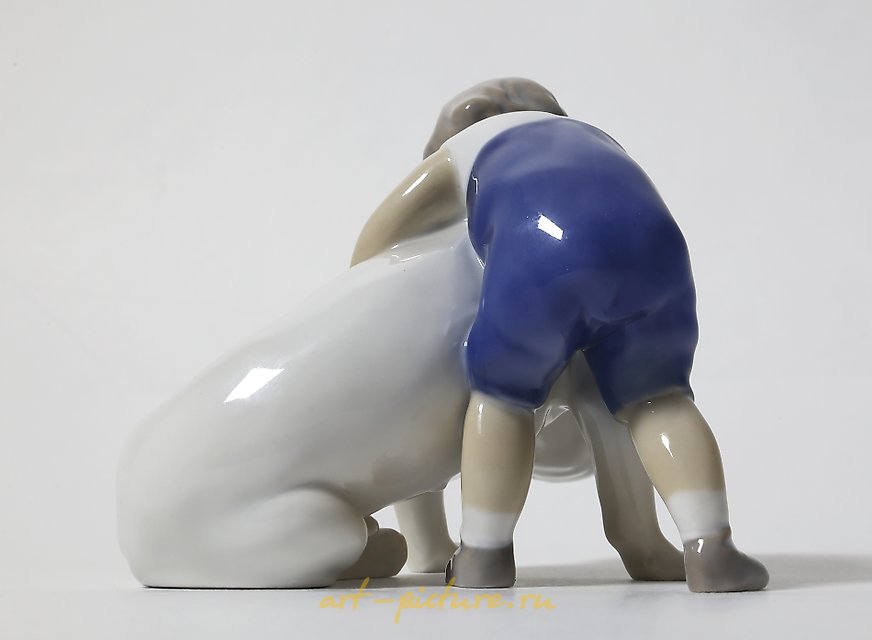 Two friends. Denmark, City of Copenhagen, Bing & Grondahl