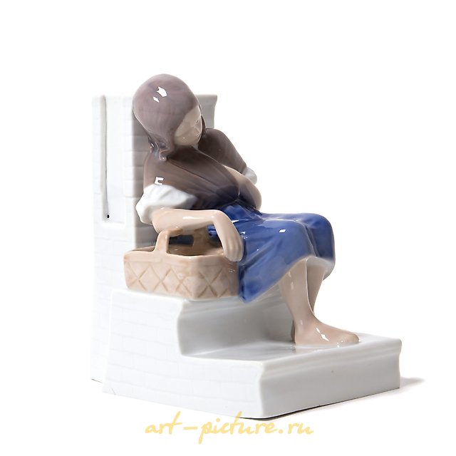 火柴女孩。丹麦，哥本哈根，Bing & Grondahl