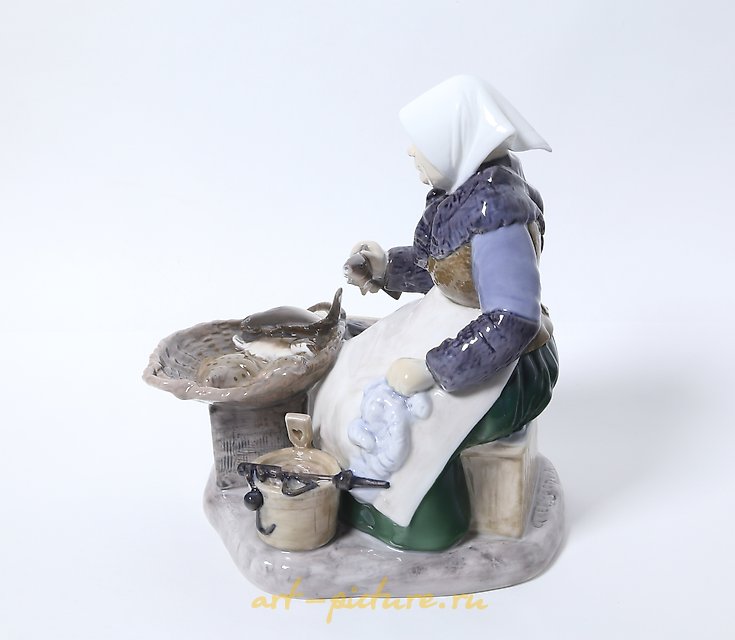 Рыбная лавка. Дания, г. Копенгаген, Bing & Grondahl