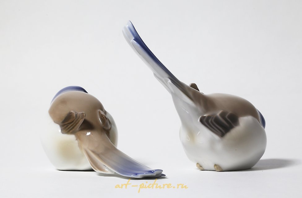 乐观者与悲观者。 丹麦，哥本哈根，Bing & Grondahl