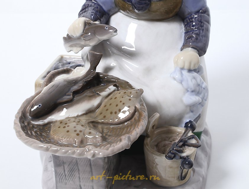 Рыбная лавка. Дания, г. Копенгаген, Bing & Grondahl