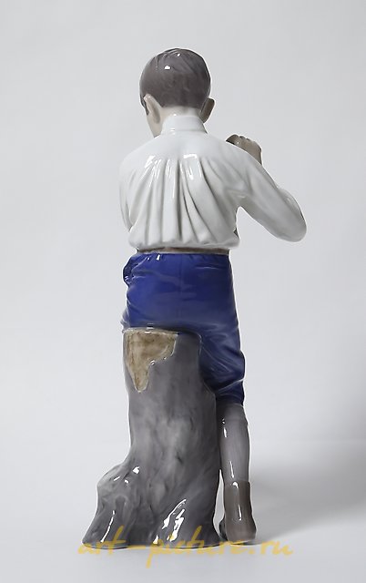 Flutist. Denmark, Copenhagen, Bing & Grondahl