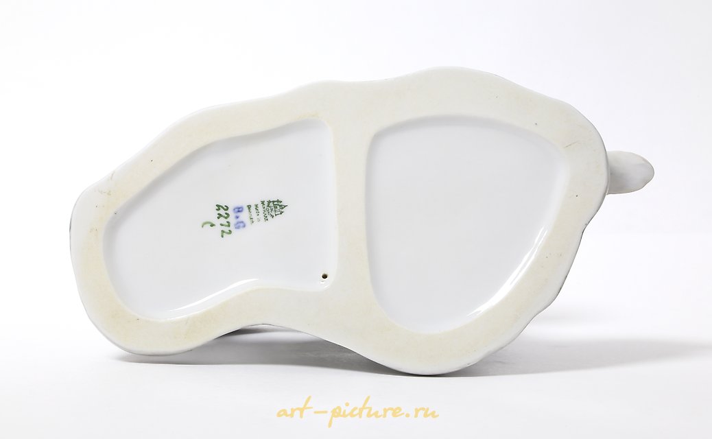 Girl with a cow and goose