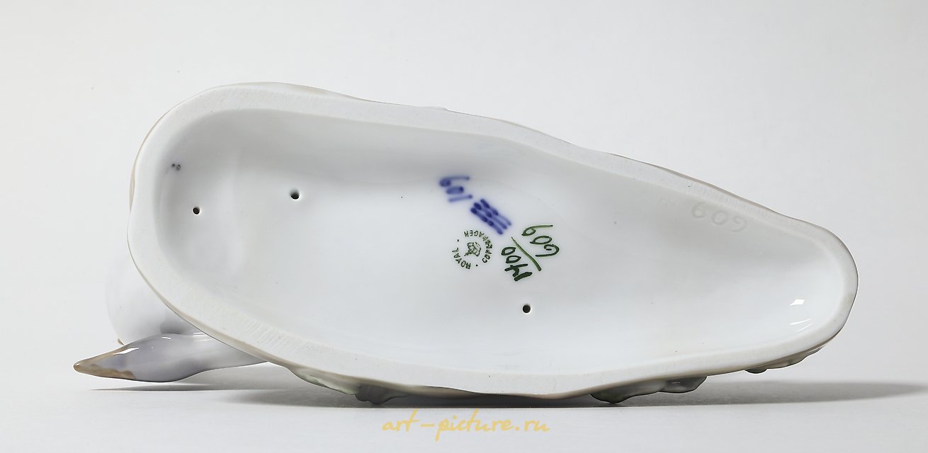 鹅。丹麦，哥本哈根，皇家哥本哈根，1898-1923