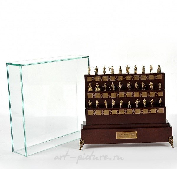 铜制小雕像《俄罗斯的统治者》 雕塑家亚历山大·古谢夫