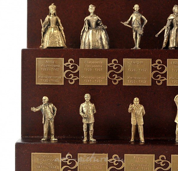 铜制小雕像《俄罗斯的统治者》 雕塑家亚历山大·古谢夫