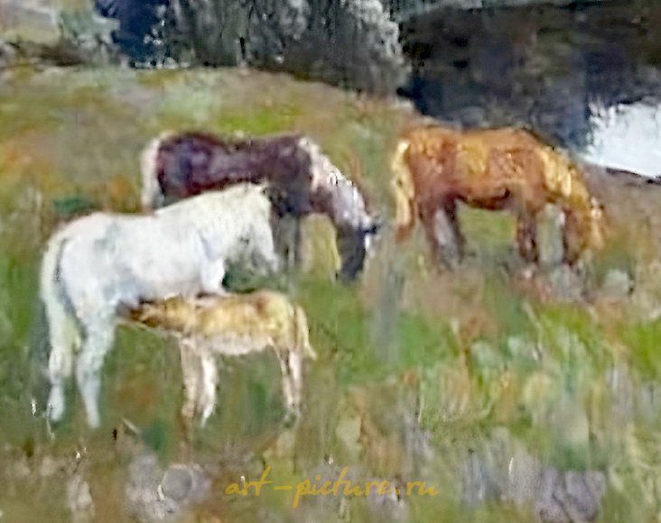 У Днепра. Холст, масло. 72 х 92 см