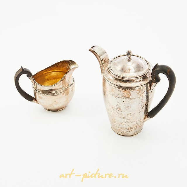 咖啡壶 奶壶 银器 18世纪 俄罗斯