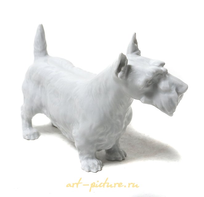 瓷制雕像 "苏格兰梗". 美森