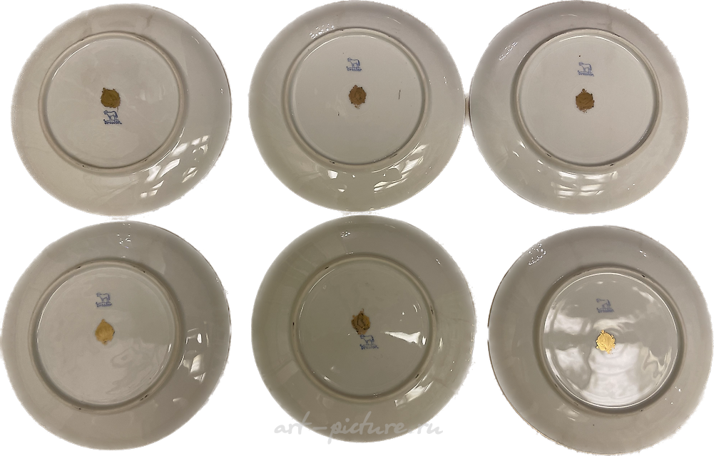 "DRESDEN Plates /DRESDEN/ Porcelain Factory"