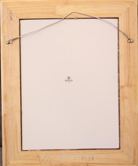 "Chocolate Box Porcelain Plate - Painting Weimar Germany"