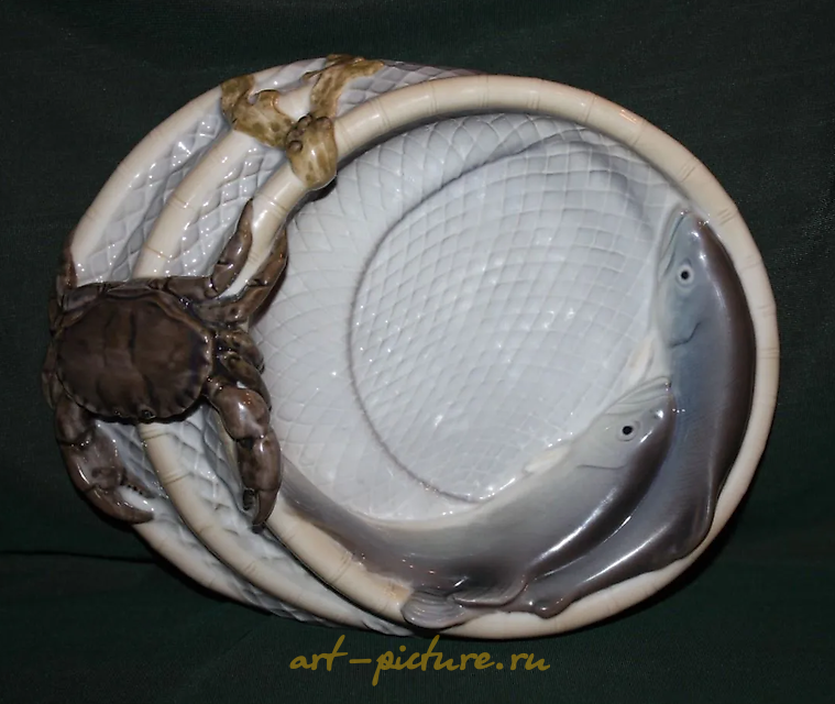 "海洋" 花瓶。Bing & Grøndahl。丹麦。