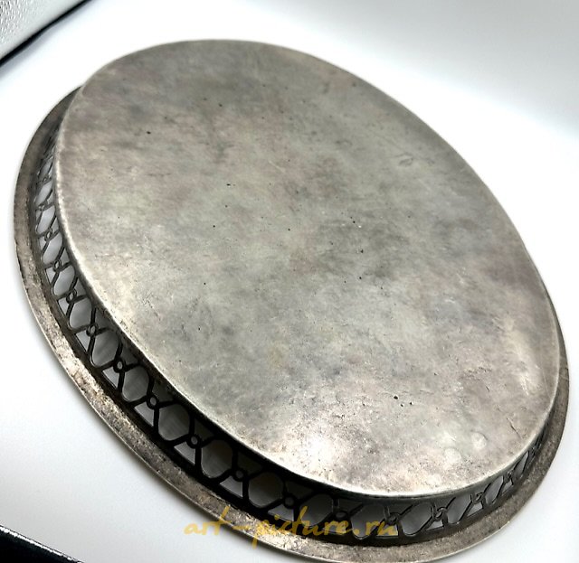 银色托盘，俄式风格，18世纪，1758年