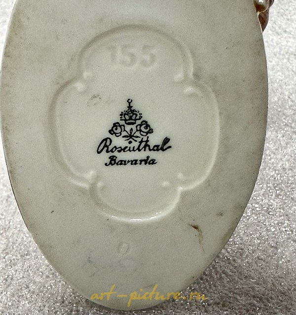 Porcelain figure "Scottish Terrier". Rosenthal Theodor Karner