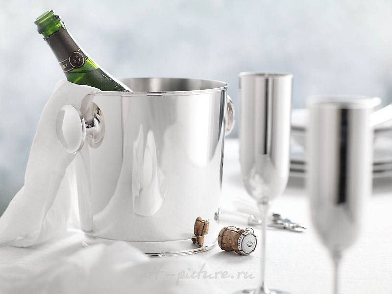 Champagne glass (flute) Robbe Berking Alta