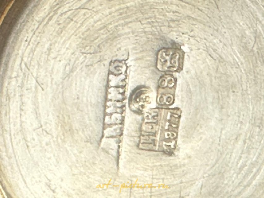 堆叠。银，镀金，珐琅。俄罗斯帝国（俄罗斯），赫列布尼科夫，1877年。