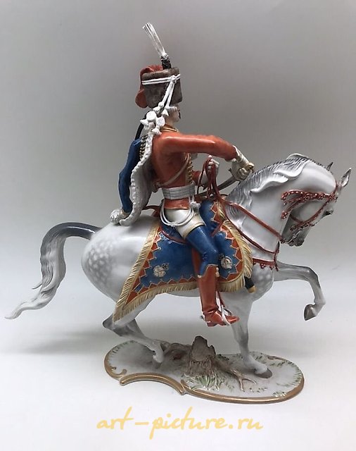 Гусар из Цитена 1756, модель  №115 Теодор Кернер, Allach