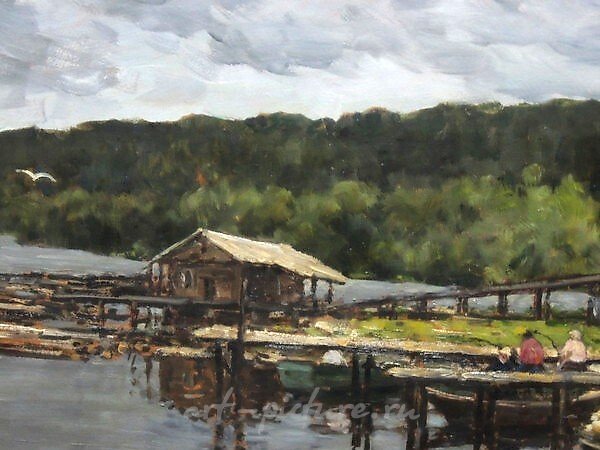 «Пейзаж у реки»