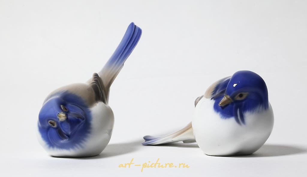 乐观者与悲观者。 丹麦，哥本哈根，Bing & Grondahl