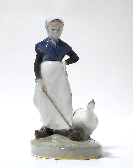 "放鹅的女孩 皇家哥本哈根"