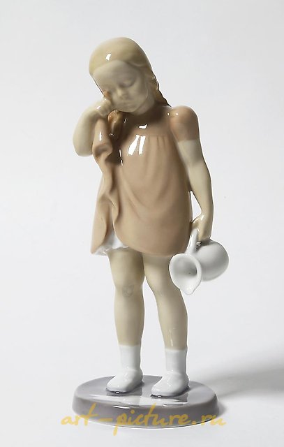 "Spilled Milk. Denmark, Copenhagen, Bing & Grondahl"