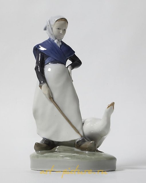 牧羊女。丹麦，哥本哈根，皇家哥本哈根，1928-1935年。