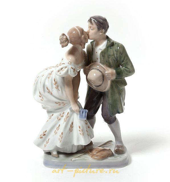 "The Princess and the Swineherd. Denmark, Copenhagen, Royal Copenhagen."