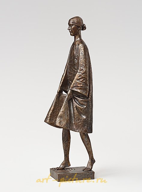 波浪上的奔跑（小型）。2006年。青铜。59x17x19厘米