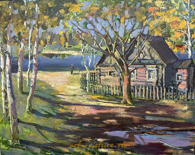 The translation of "Дом у реки" into English is "House by the river."