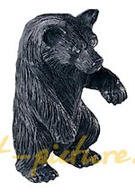 雕像《跳舞的熊》。玛瑙，法贝热（Фаберже）。